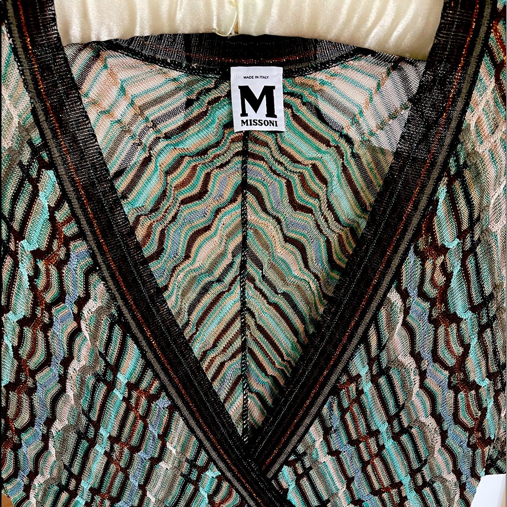 Missoni multi colored knit dress, size S/M
